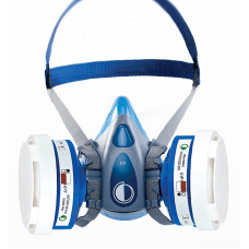 Півмаска + 2 Фільтра А1Р1 кріплення на різьбі / артикул 12152