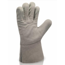 Рукавички спилкові з короткими крагами TRIDENT GRAFIT 8627